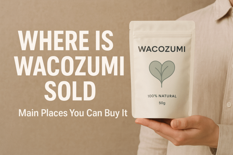 Where Is Wacozumi Sold