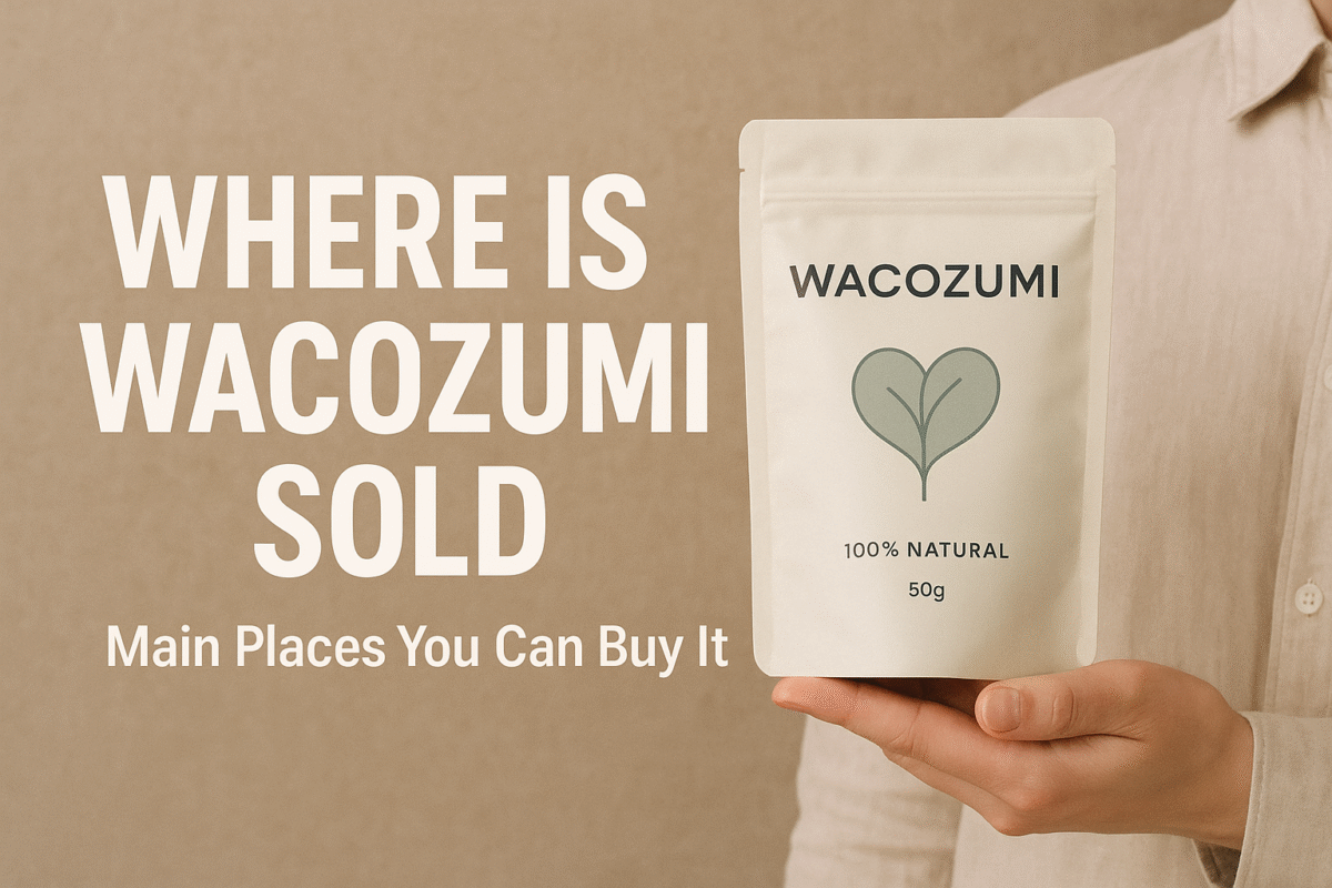Where Is Wacozumi Sold