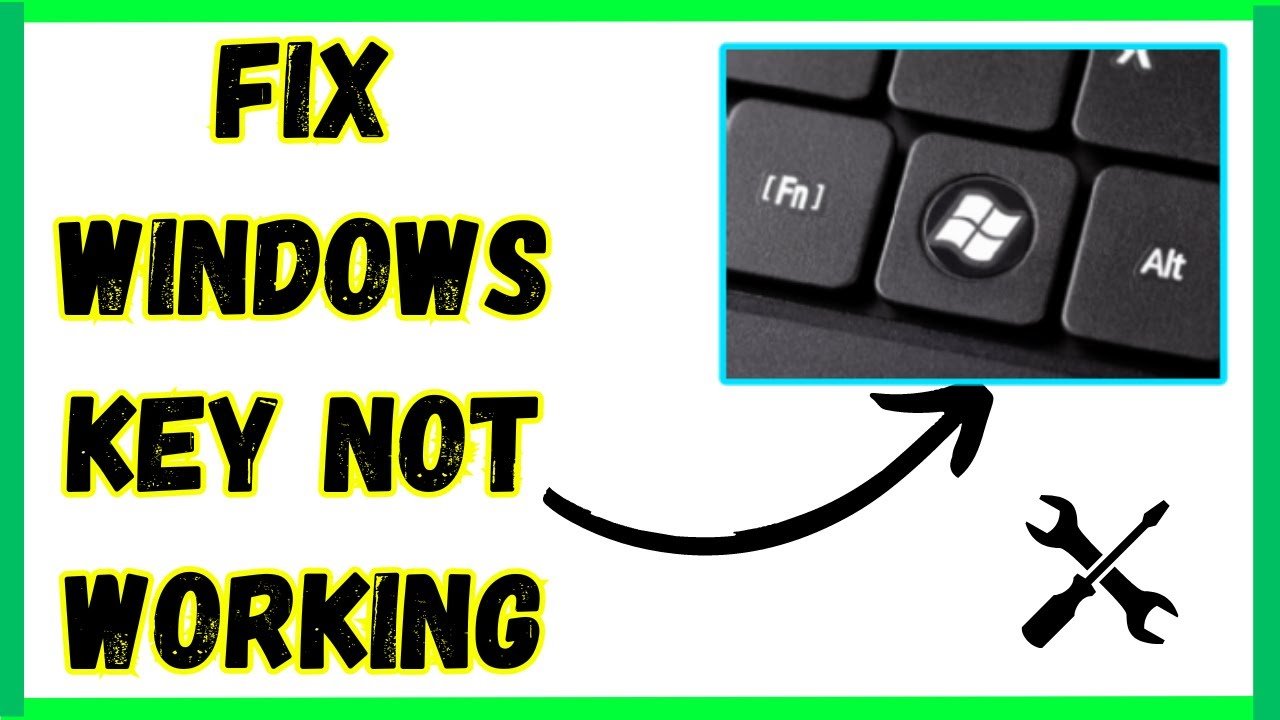 Windows Key Not Working? Powerful Fixes That Work Instantly
